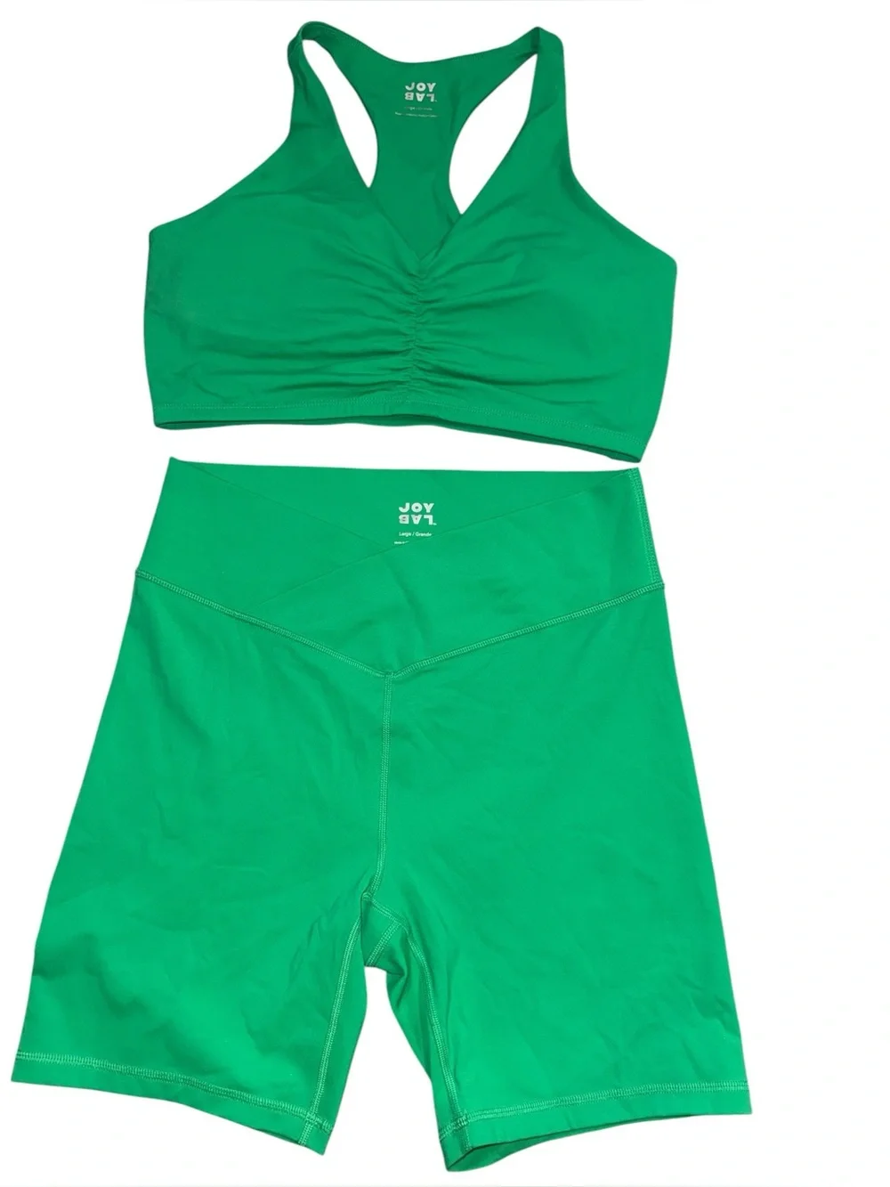 JoyLab 2-Piece Matching Workout Set – Kelly Green | Women’s Large